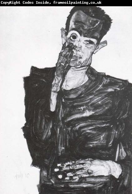 Egon Schiele Self portrait